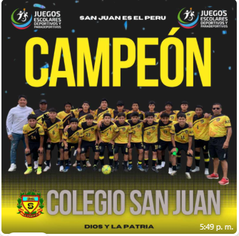 Campeones regionales sub 17