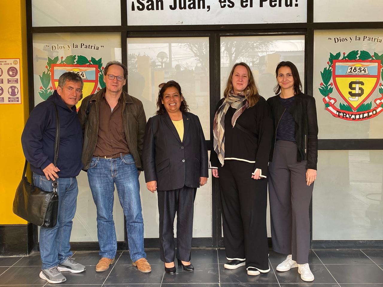 Visita de Delegación Alemana del Proyecto PASCH: Encuentro con la Directora del Colegio San Juan