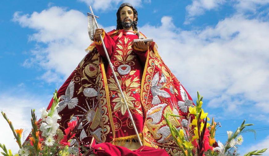 CELEBRACIÓN AL SANTO PATRONO SAN JUAN BAUTISTA