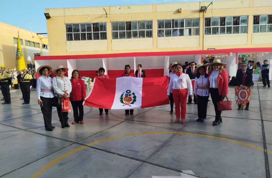 Se celebró el día de la peruanidad en el colegio San Juan